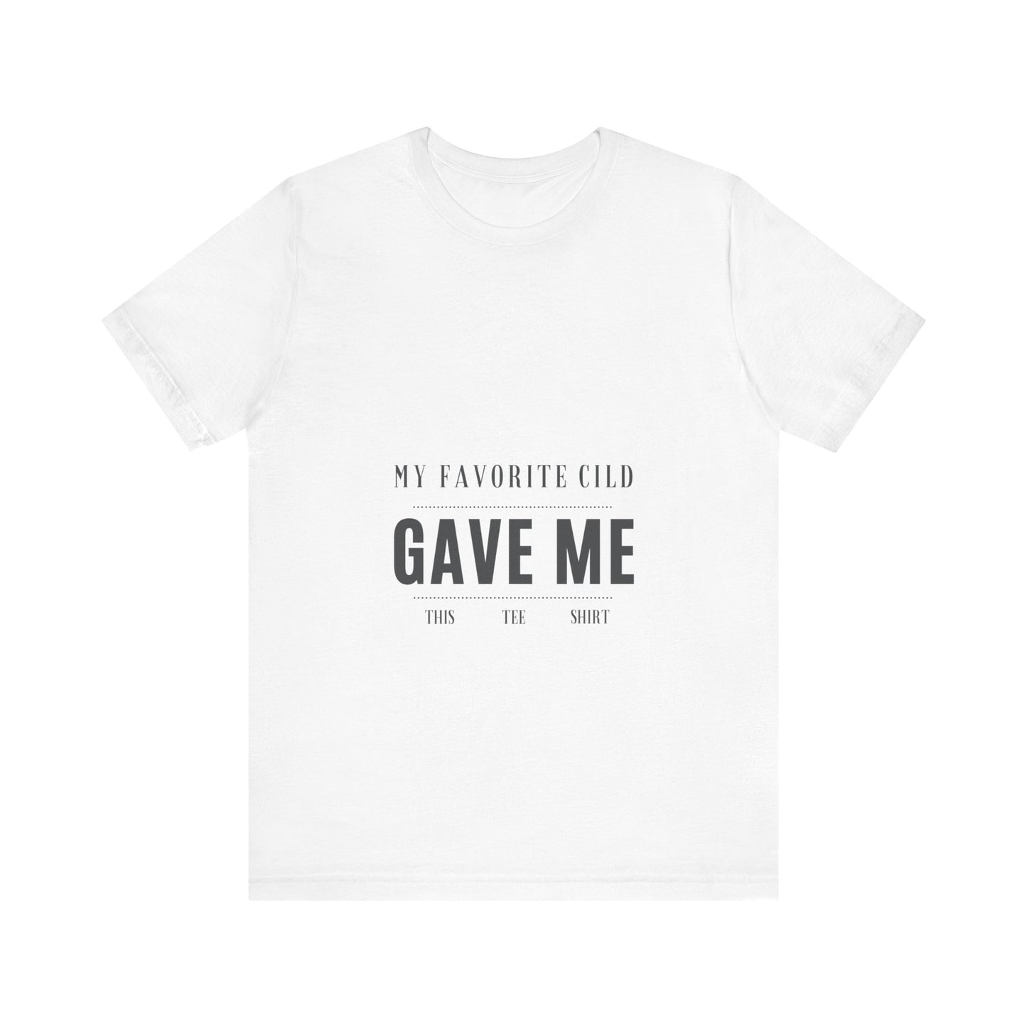 Unisex Jersey Short Sleeve Tee