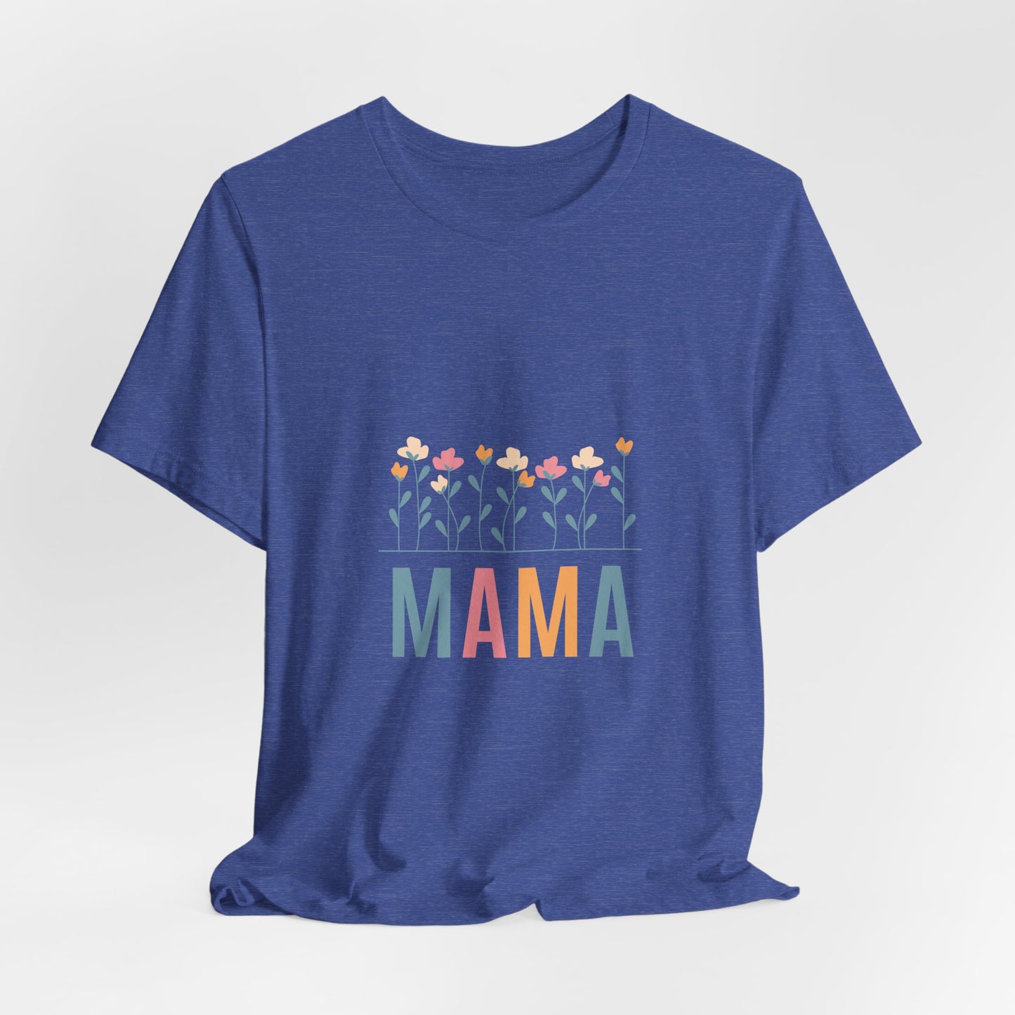 Mama Floral T-Shirt — Pastel Flowers Mother's Day Tee