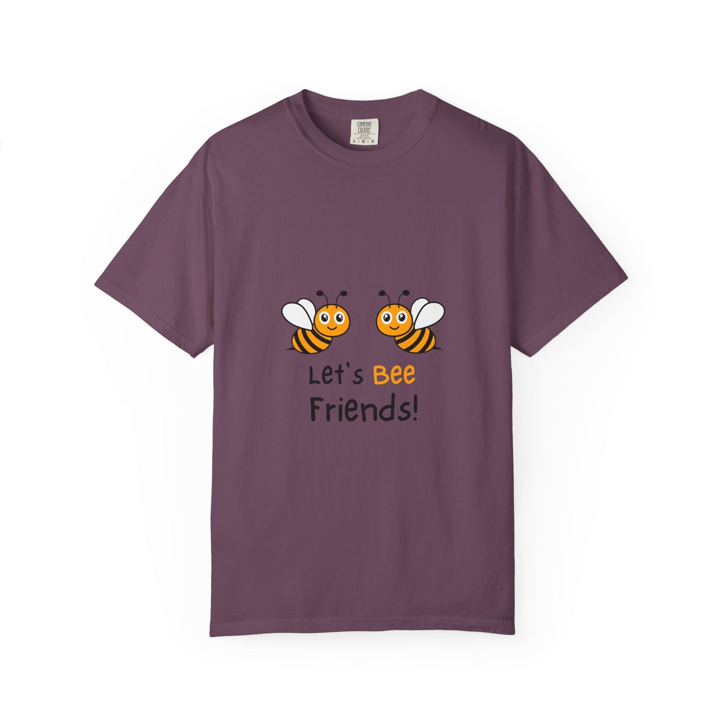 Let's Bee Friends T-Shirt — Cute Bee Graphic Tee for Kids & Adults