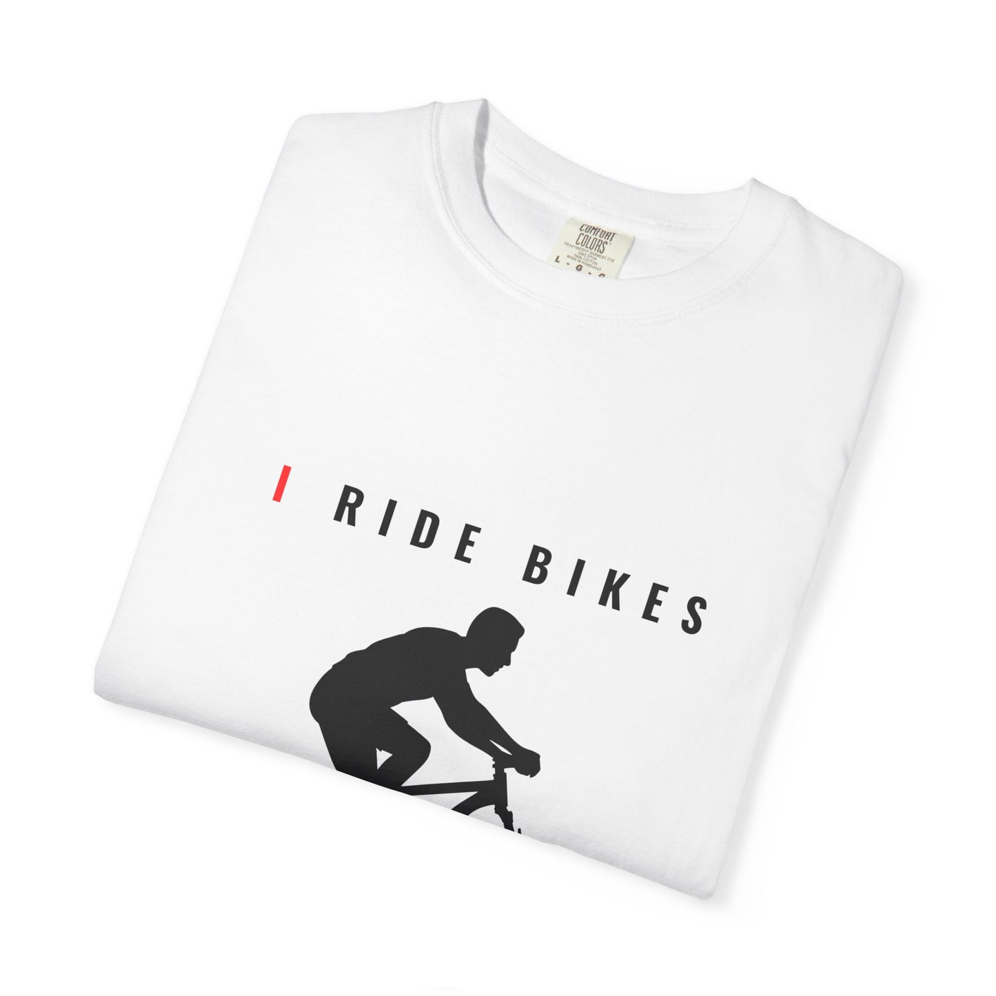Biking Pizza T-Shirt — "I Ride Bikes So I Can Eat More Pizza" Cycling Tee