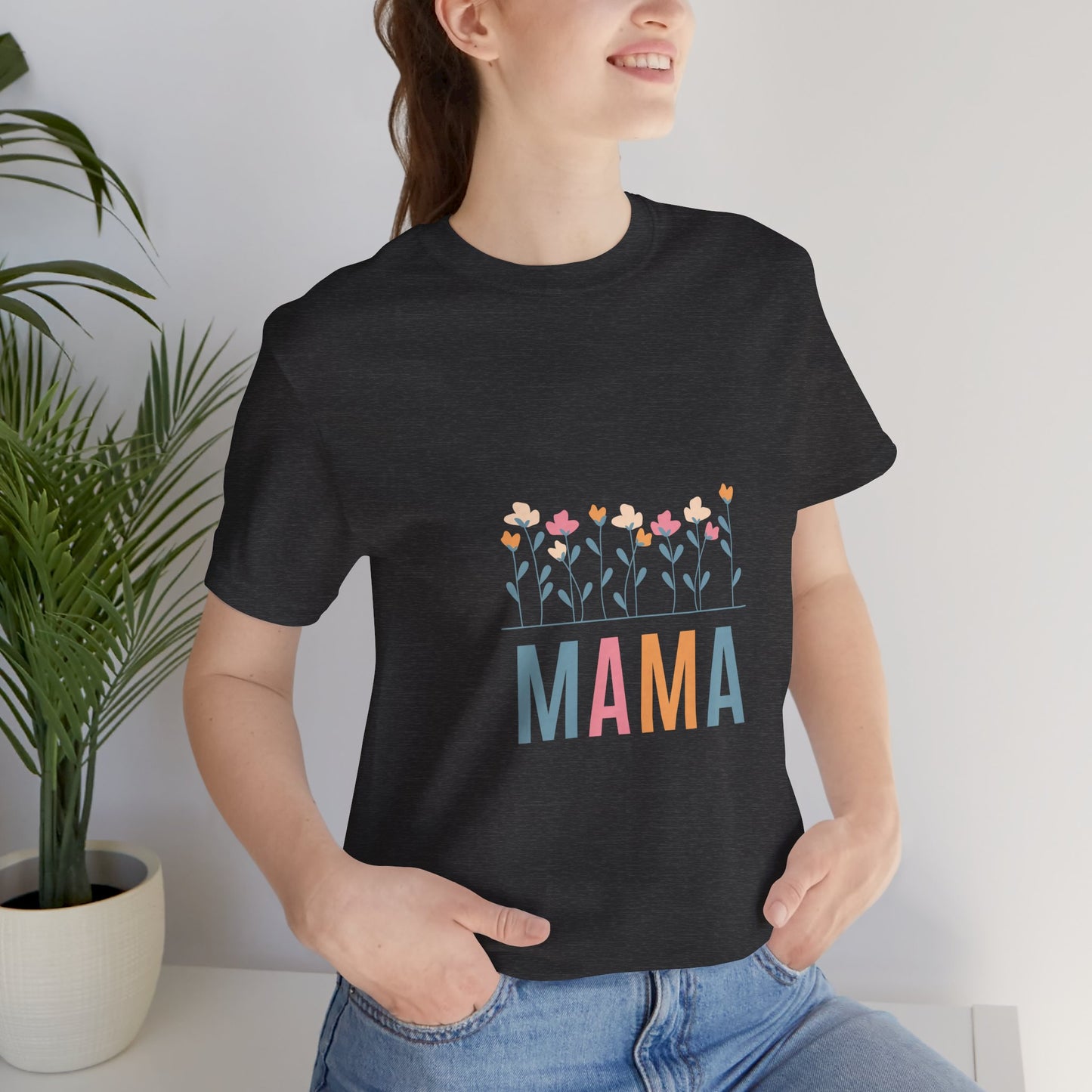 Mama Floral T-Shirt — Pastel Flowers Mother's Day Tee