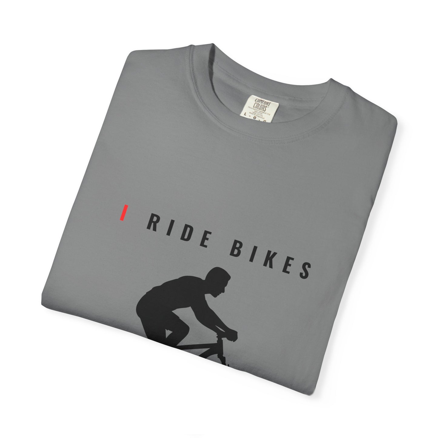 Biking Pizza T-Shirt — "I Ride Bikes So I Can Eat More Pizza" Cycling Tee