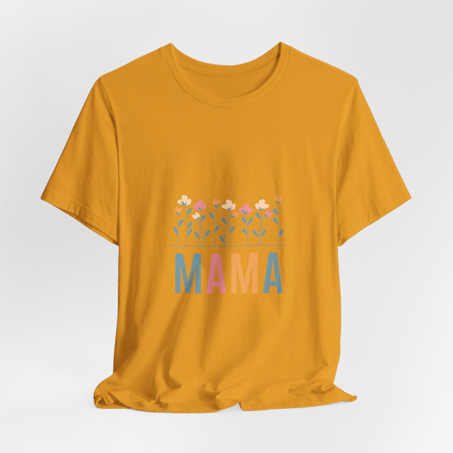 Mama Floral T-Shirt — Pastel Flowers Mother's Day Tee