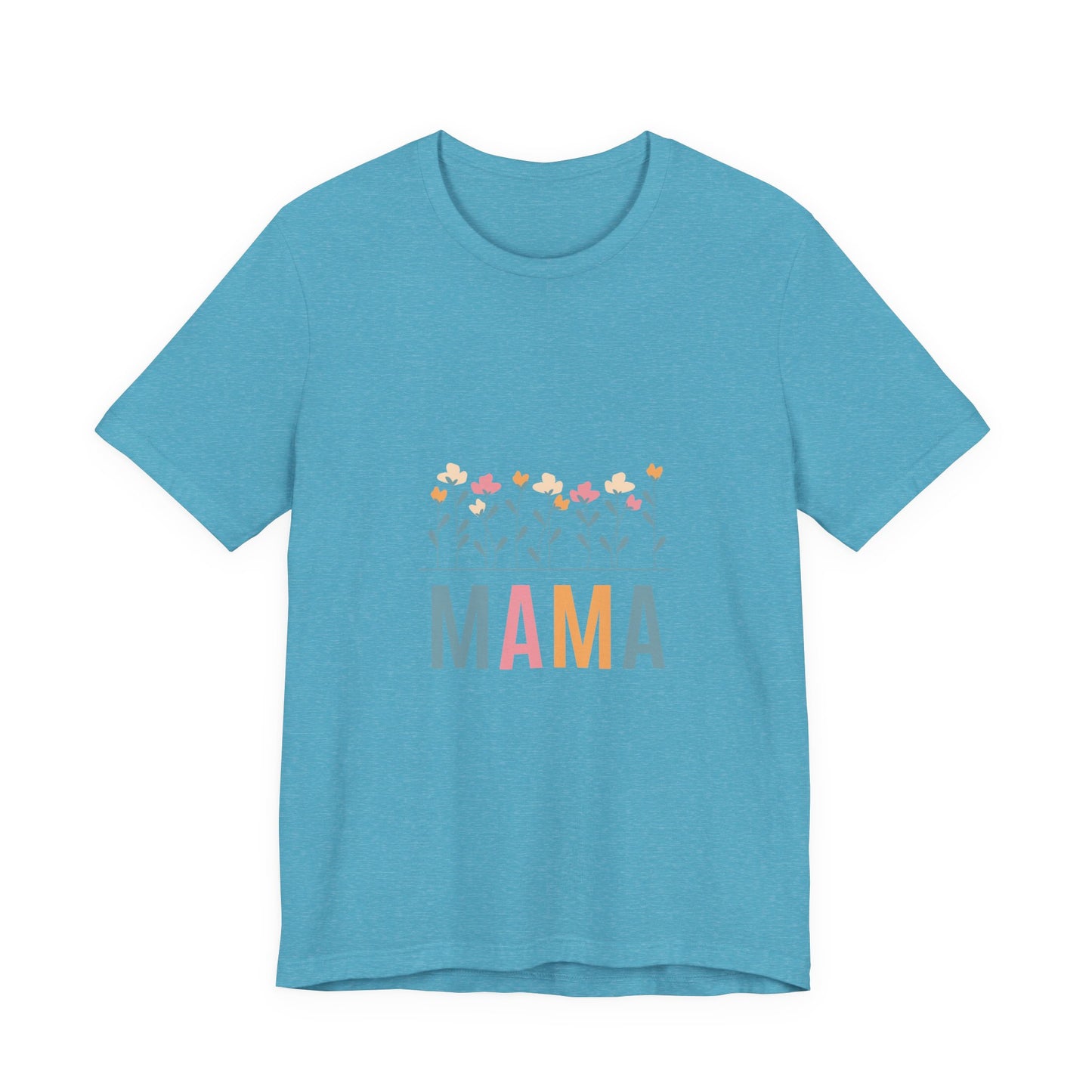 Mama Floral T-Shirt — Pastel Flowers Mother's Day Tee