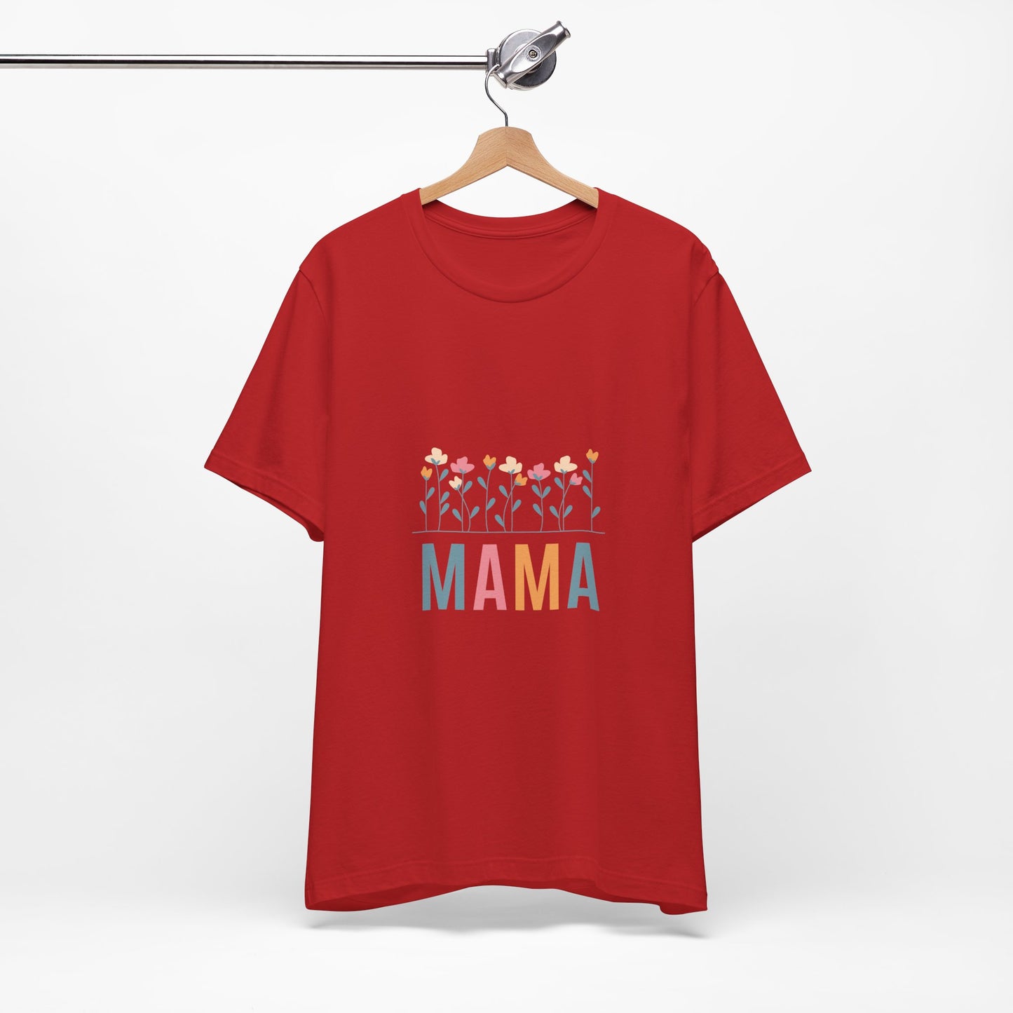 Mama Floral T-Shirt — Pastel Flowers Mother's Day Tee