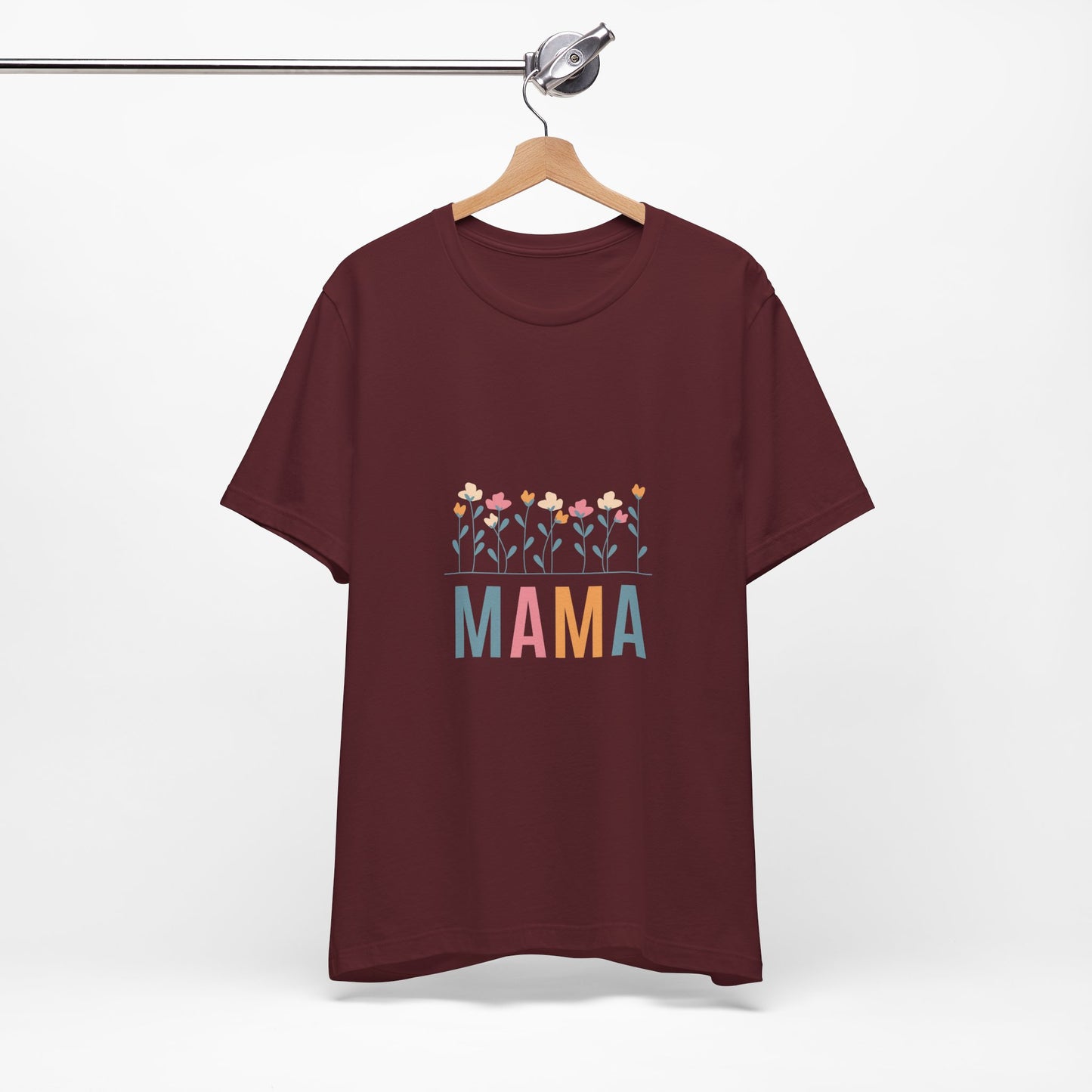 Mama Floral T-Shirt — Pastel Flowers Mother's Day Tee