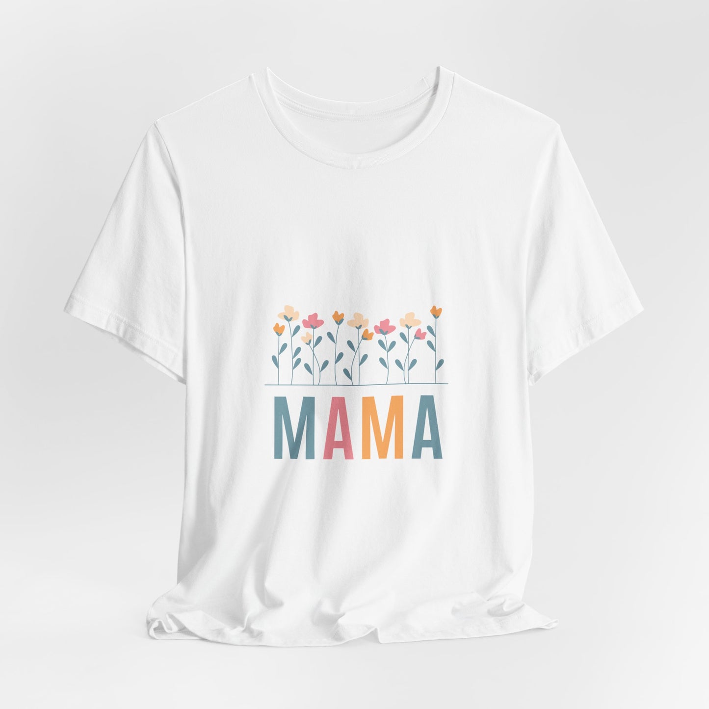 Mama Floral T-Shirt — Pastel Flowers Mother's Day Tee