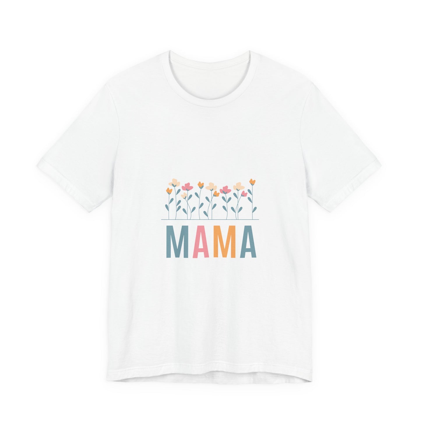 Mama Floral T-Shirt — Pastel Flowers Mother's Day Tee