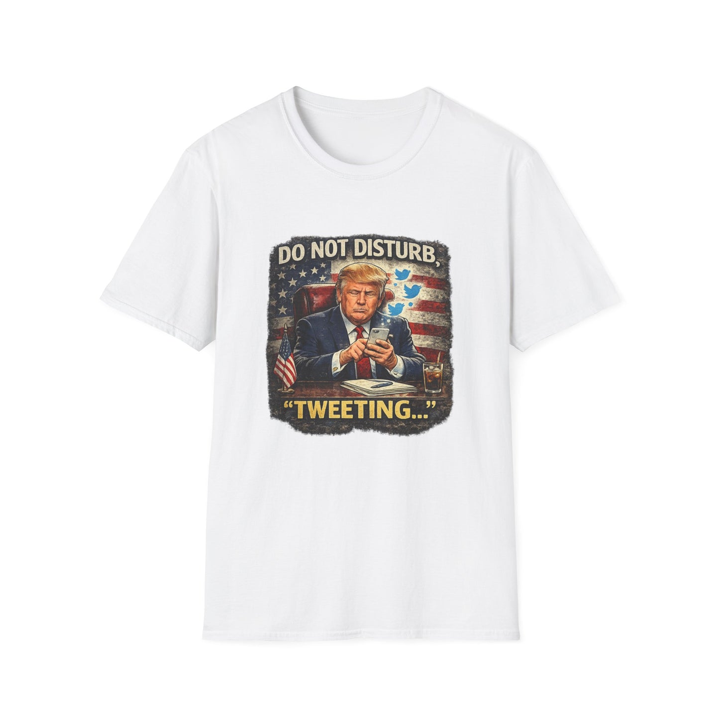 Do Not Disturb "Tweeting" Graphic Tee