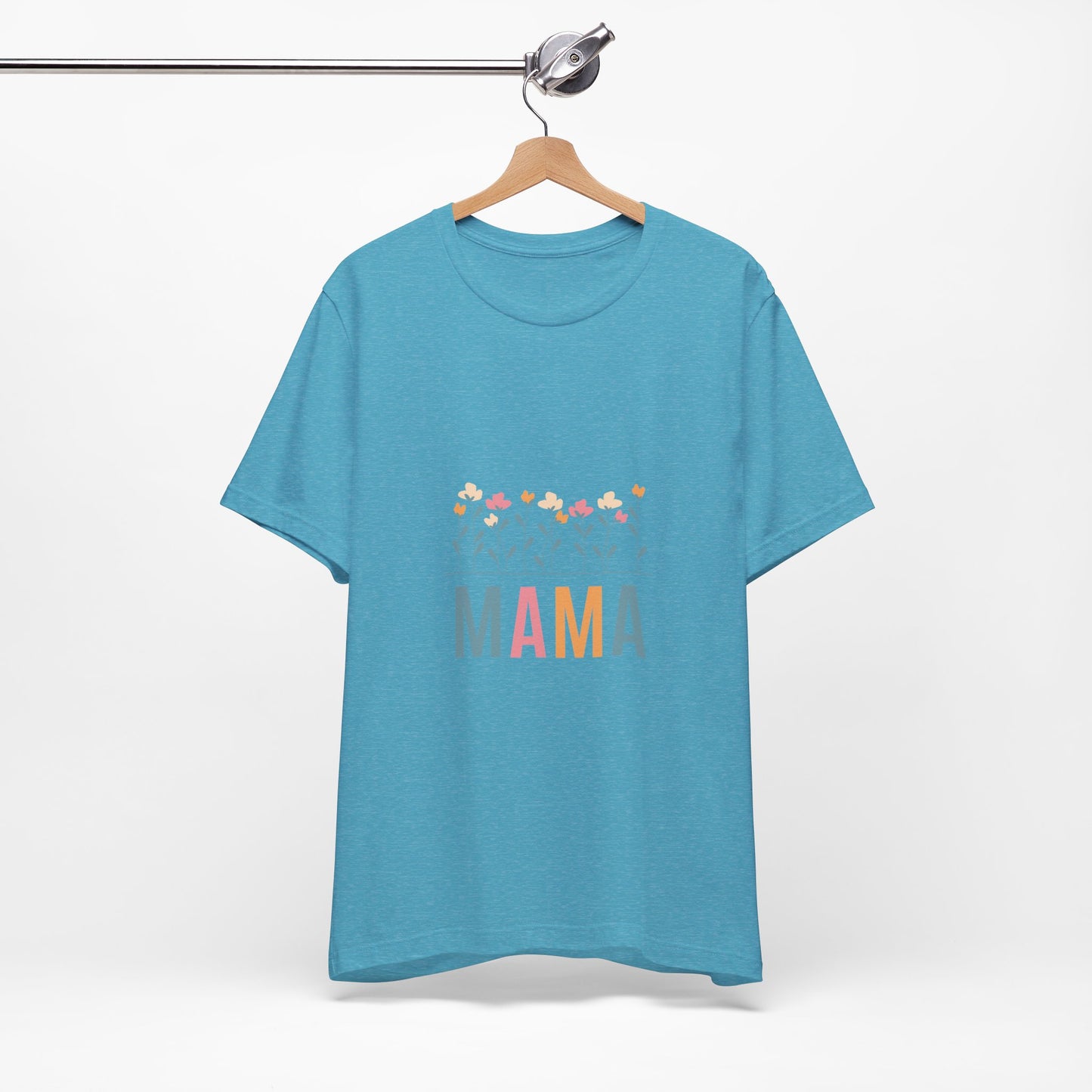 Mama Floral T-Shirt — Pastel Flowers Mother's Day Tee
