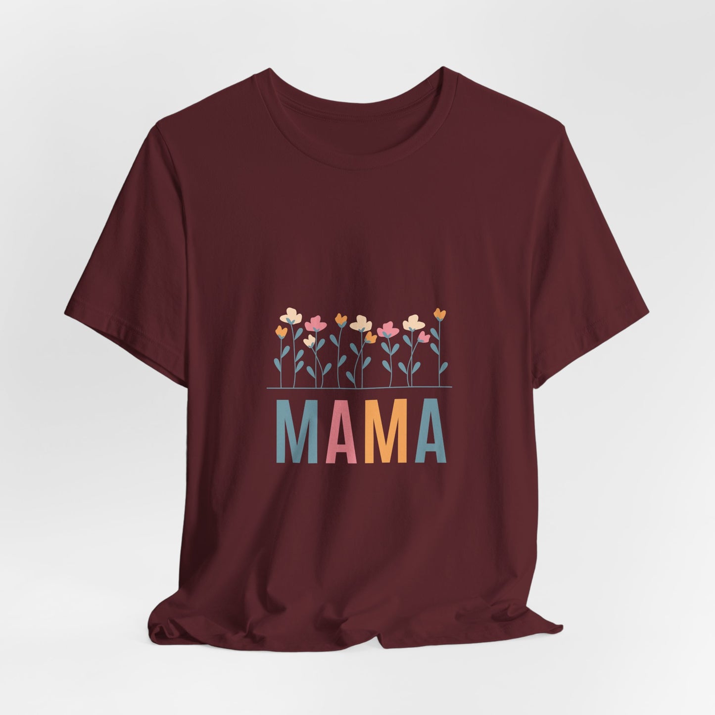 Mama Floral T-Shirt — Pastel Flowers Mother's Day Tee