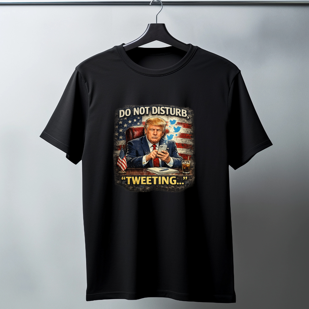 Do Not Disturb "Tweeting" Graphic Tee